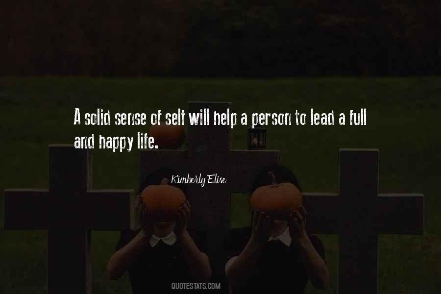 Quotes About Sense Of Self #1286724