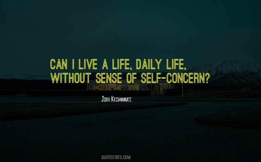 Quotes About Sense Of Self #1727423