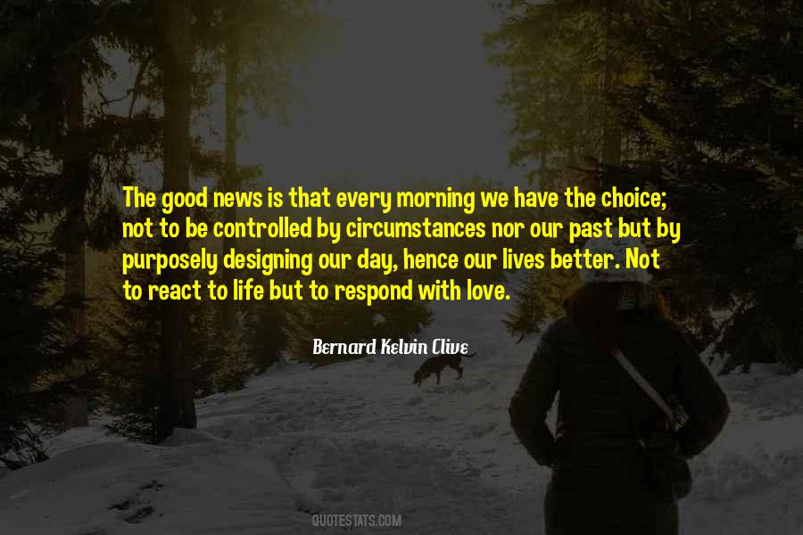 Quotes About Life Good Morning #1485413