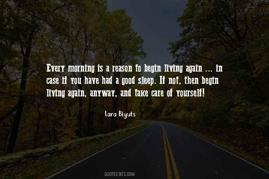 Quotes About Life Good Morning #1556896