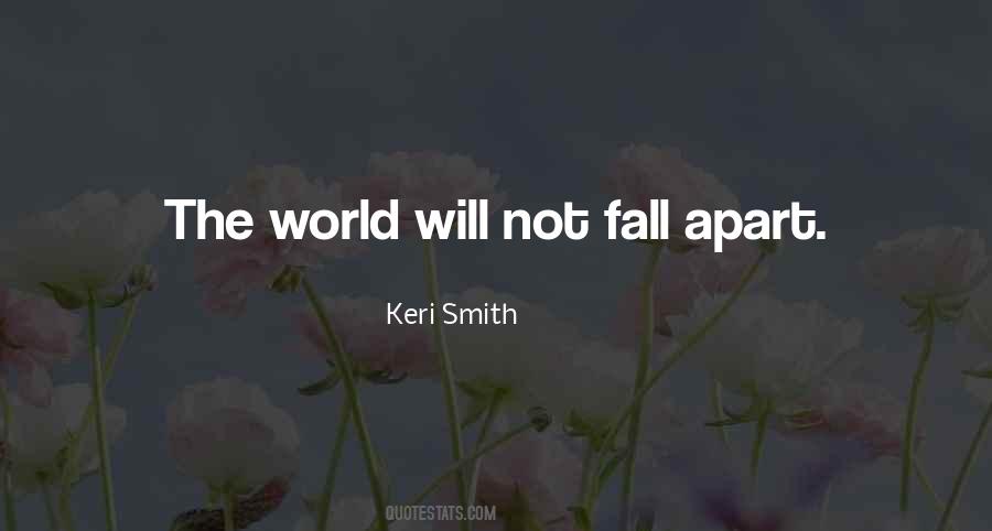 Fall Apart Quotes #1723054