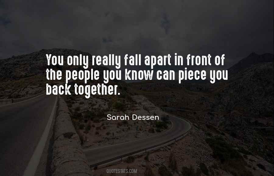 Fall Apart Quotes #1783050