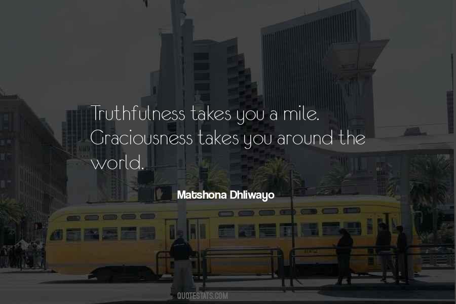 Quotes About Graciousness #1835618