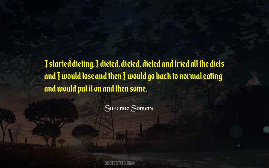 Quotes About Dieting #152315