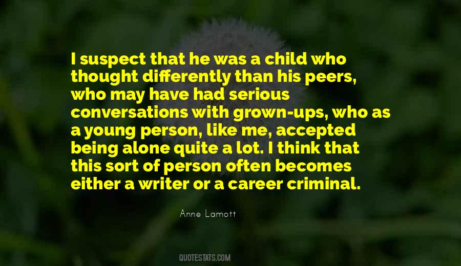 Quotes About Serious Person #1310163