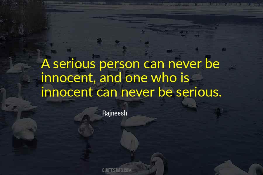 Quotes About Serious Person #1785153