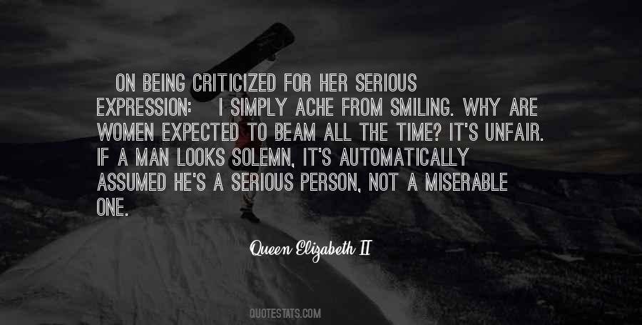 Quotes About Serious Person #1822150