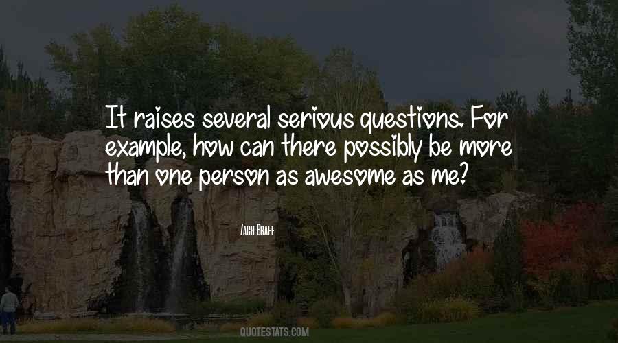 Quotes About Serious Person #552818