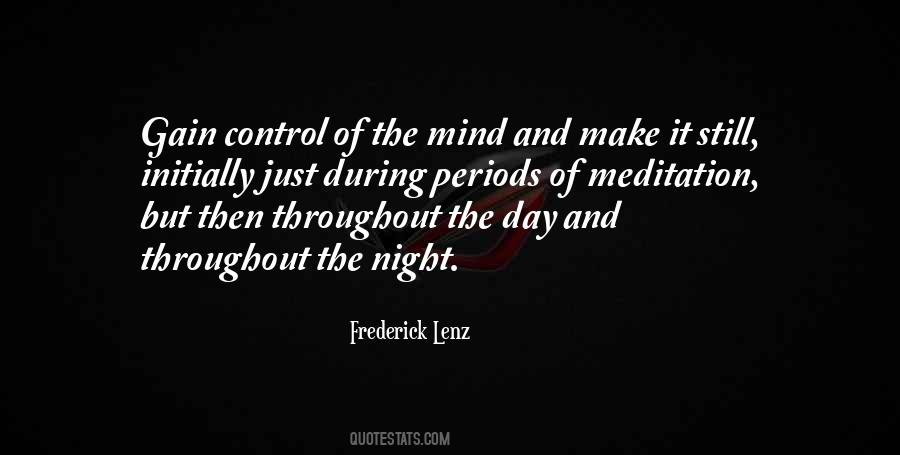 Quotes About Control Of The Mind #1006530