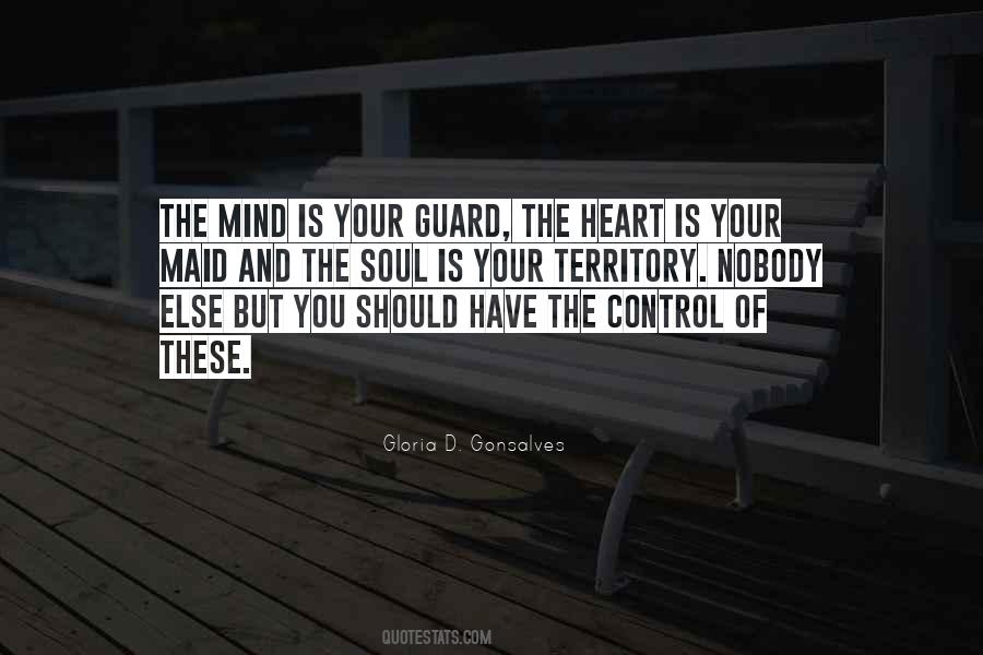 Quotes About Control Of The Mind #50576