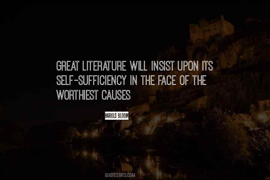 Quotes About Sufficiency #1248858