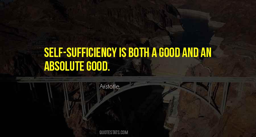 Quotes About Sufficiency #548619