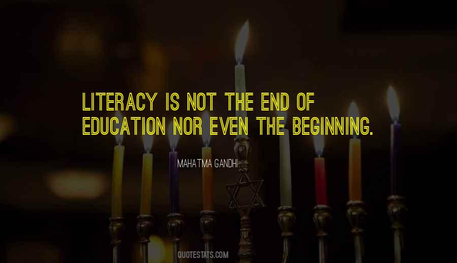 Quotes About Literacy And Education #1610174