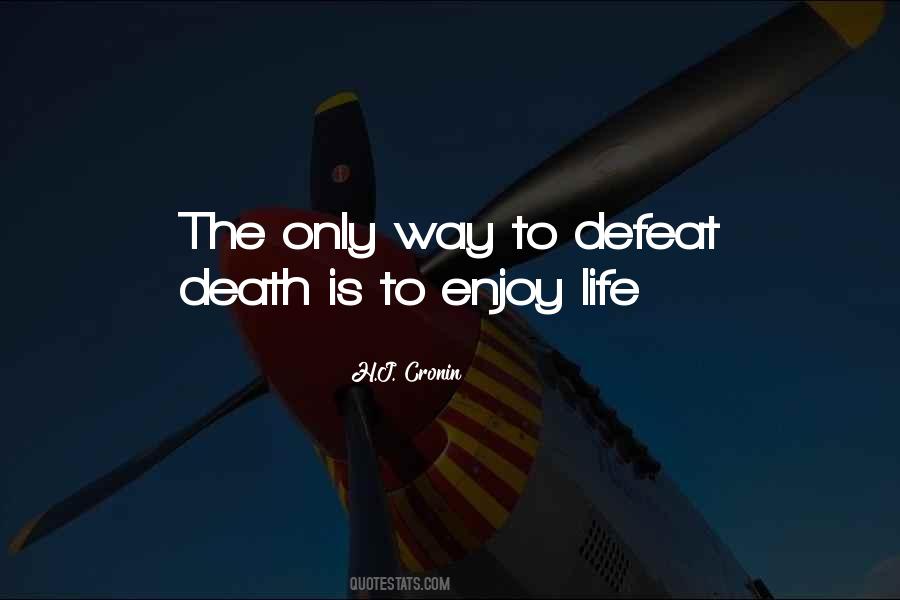 Defeat Inspirational Quotes #1345250