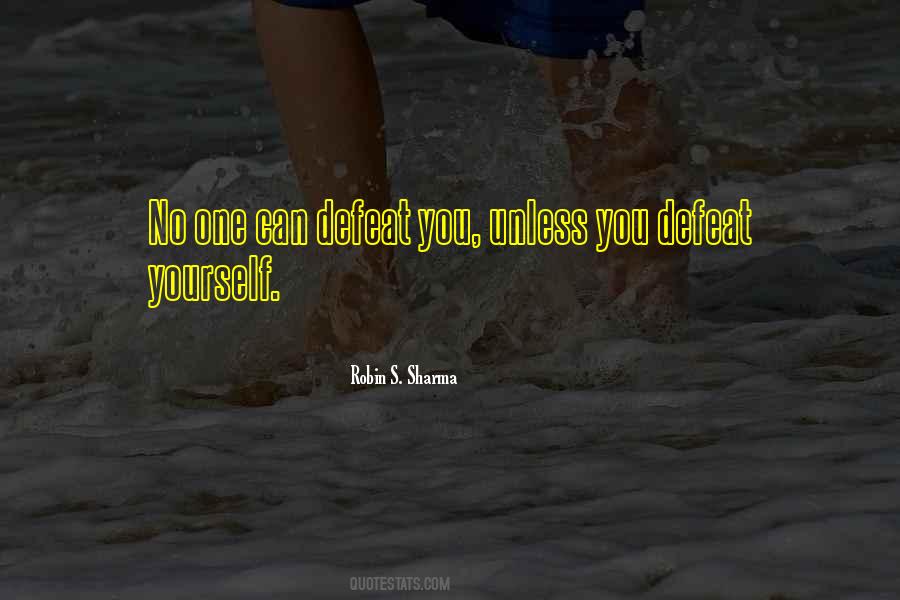 Defeat Inspirational Quotes #1440351