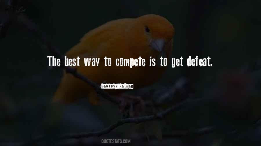 Defeat Inspirational Quotes #1461988