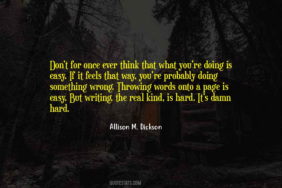 Throwing Words Quotes #99932