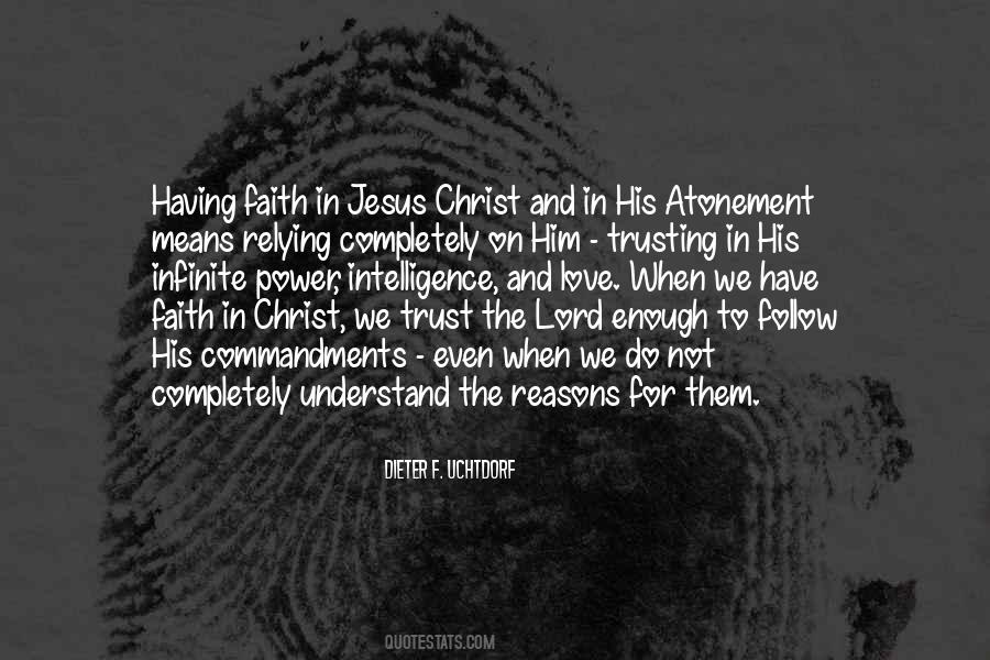 Jesus Christ Atonement Quotes #1233523