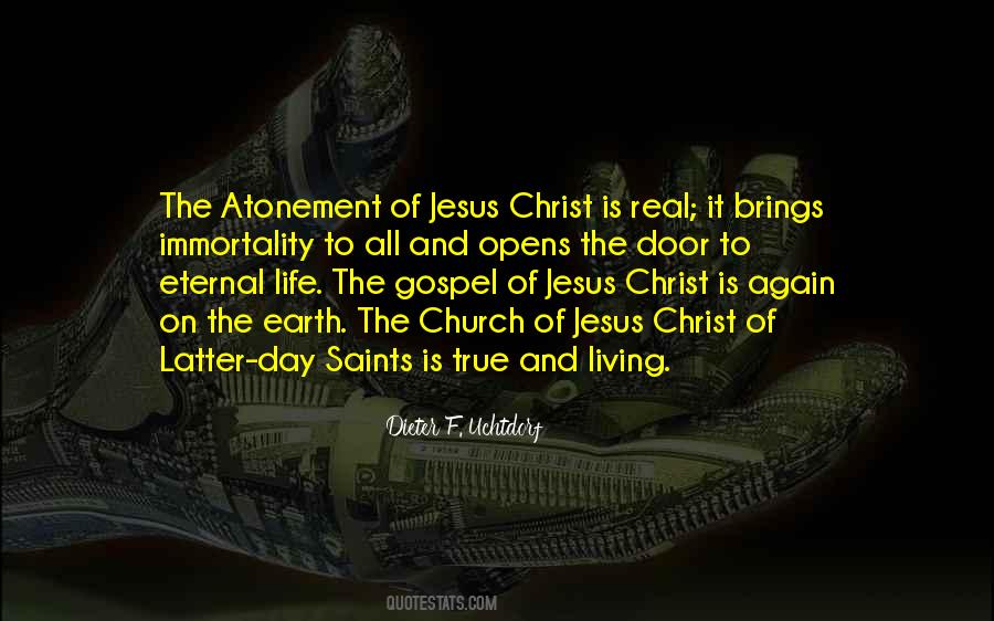 Jesus Christ Atonement Quotes #837300