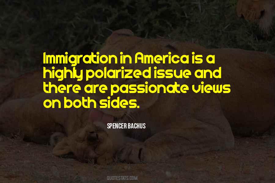 Immigration In America Quotes #115556