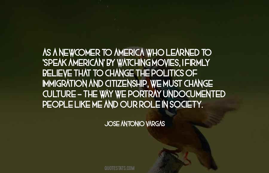 Immigration In America Quotes #392755