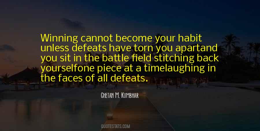 Quotes About Battle And Victory #1178995