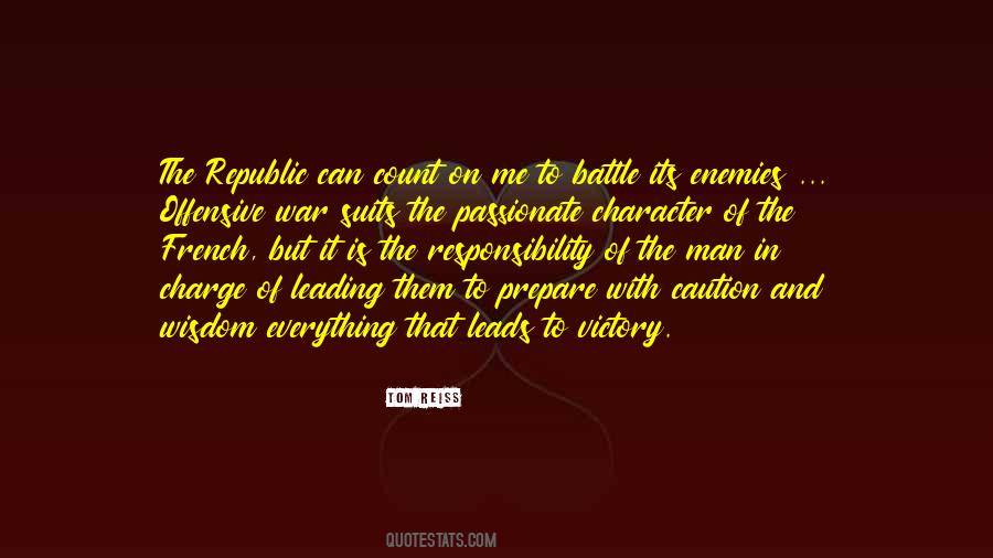 Quotes About Battle And Victory #666041