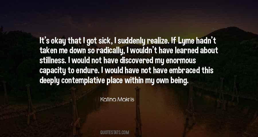 Quotes About Being Discovered #1036724