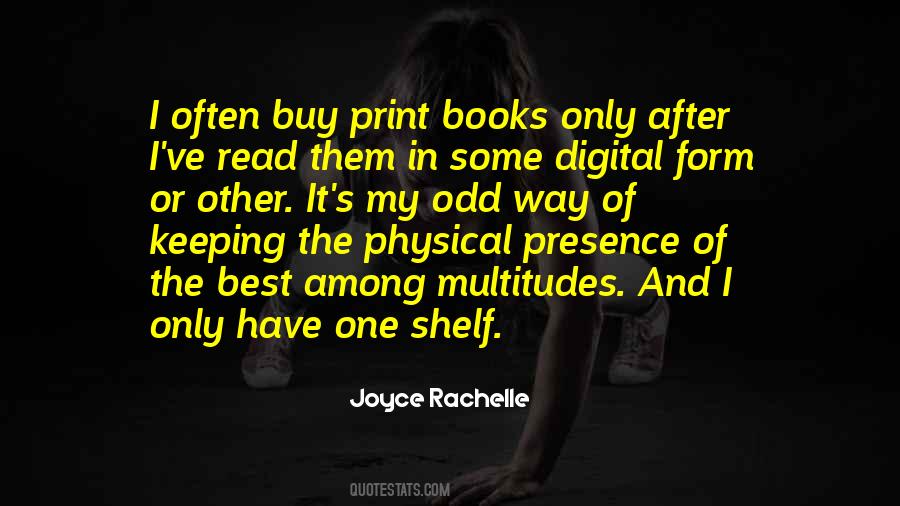 Quotes About Shelf #1330313