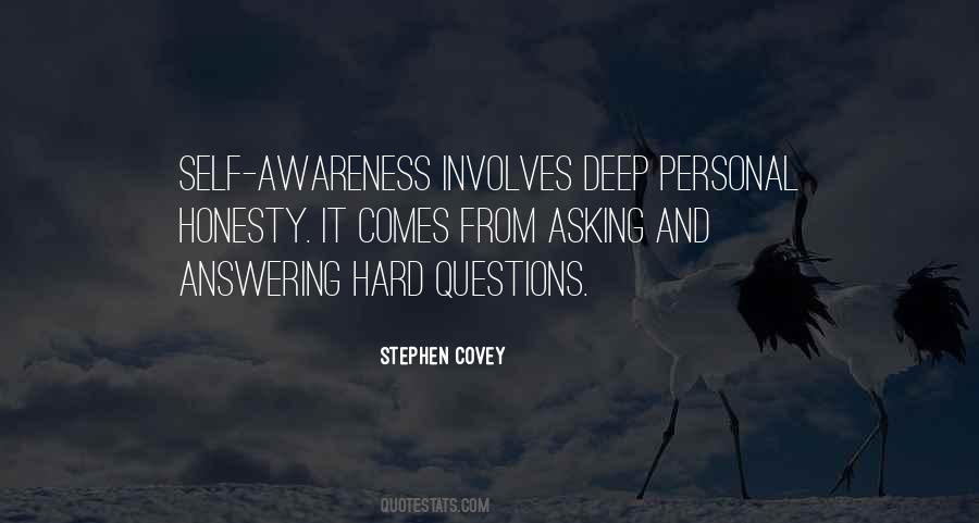 Personal Awareness Quotes #1281492