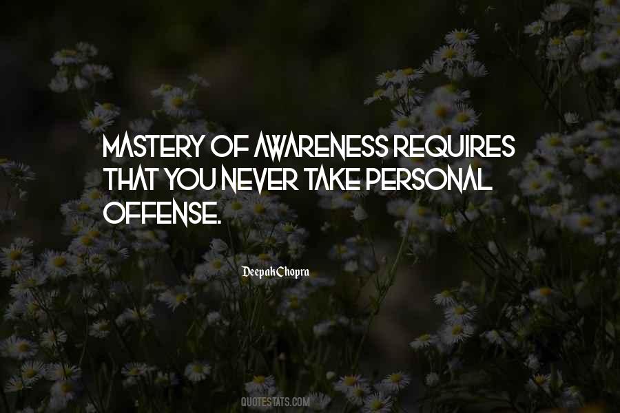 Personal Awareness Quotes #1601920