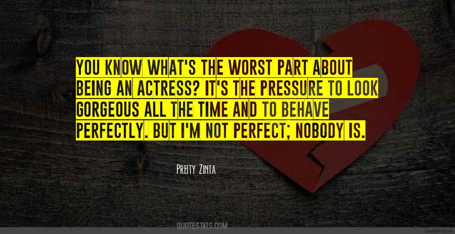 Quotes About Nobody Is Perfect #1351585