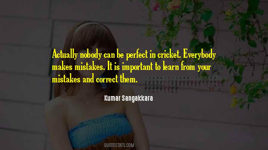 Quotes About Nobody Is Perfect #305253