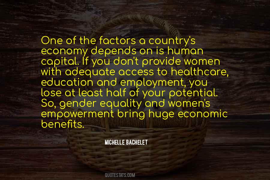 Quotes About Economic Equality #1076143