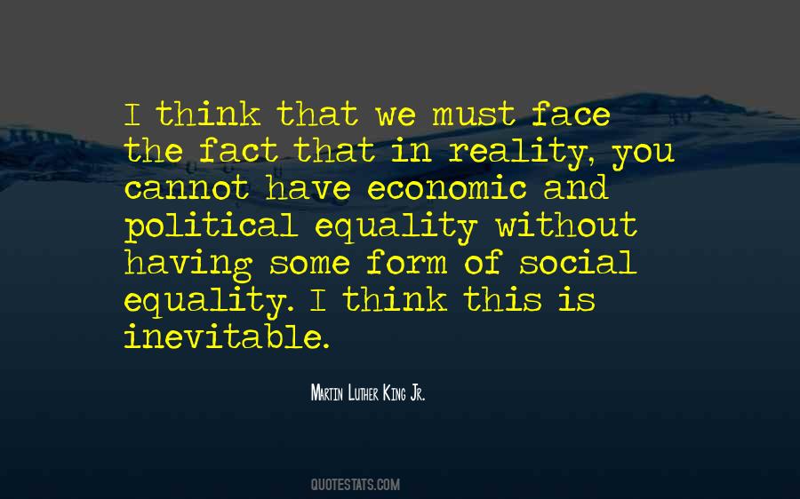 Quotes About Economic Equality #1301967