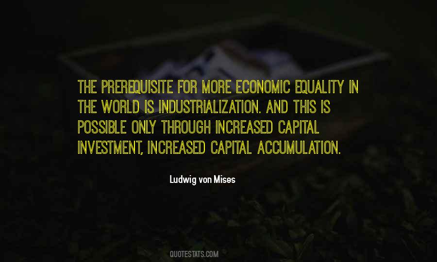 Quotes About Economic Equality #503081