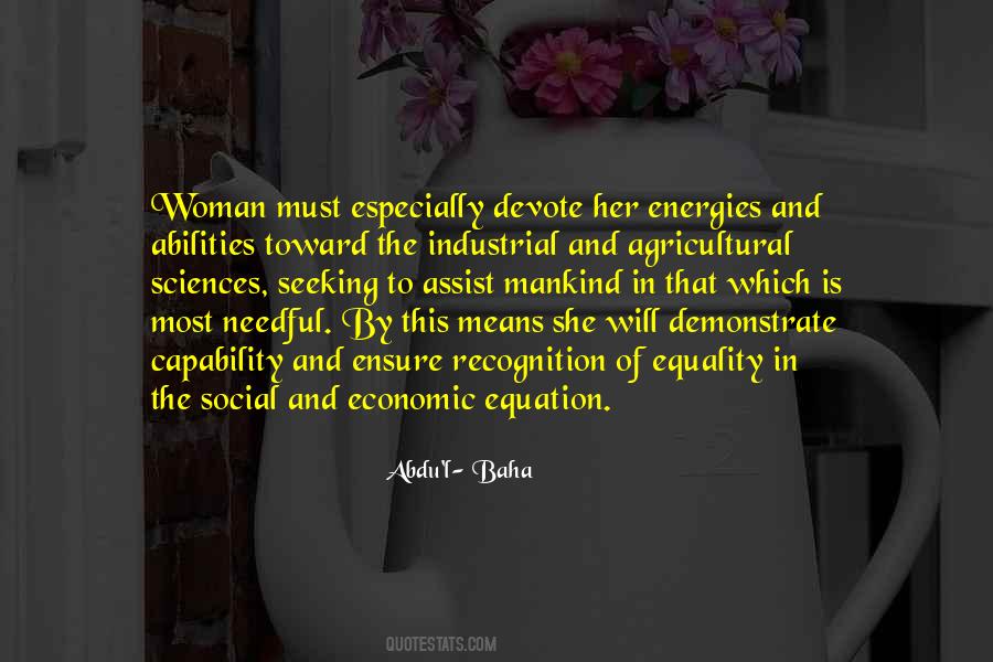 Quotes About Economic Equality #985485