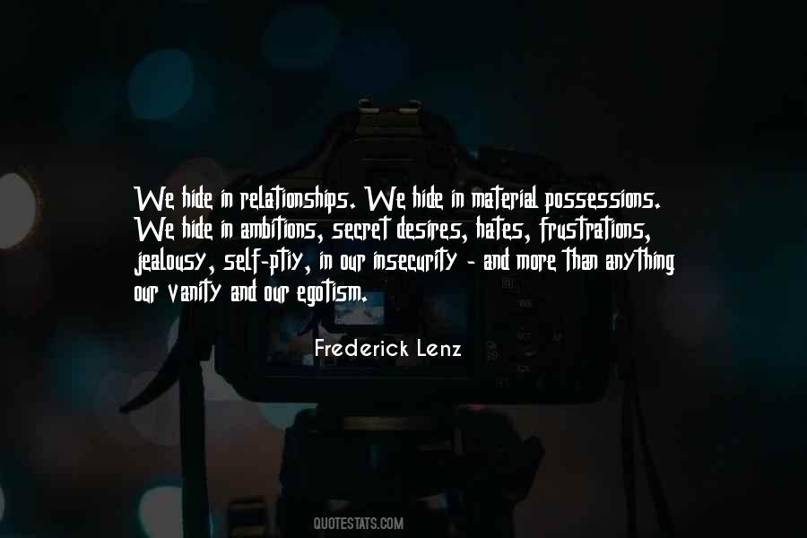 Quotes About Jealousy And Insecurity #1668125