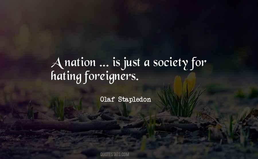 Quotes About Foreigners #189572