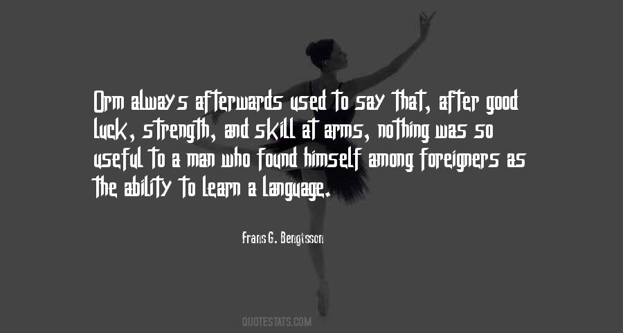 Quotes About Foreigners #558882