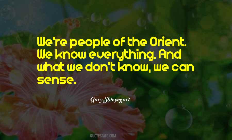 Everything People Know Quotes #261165