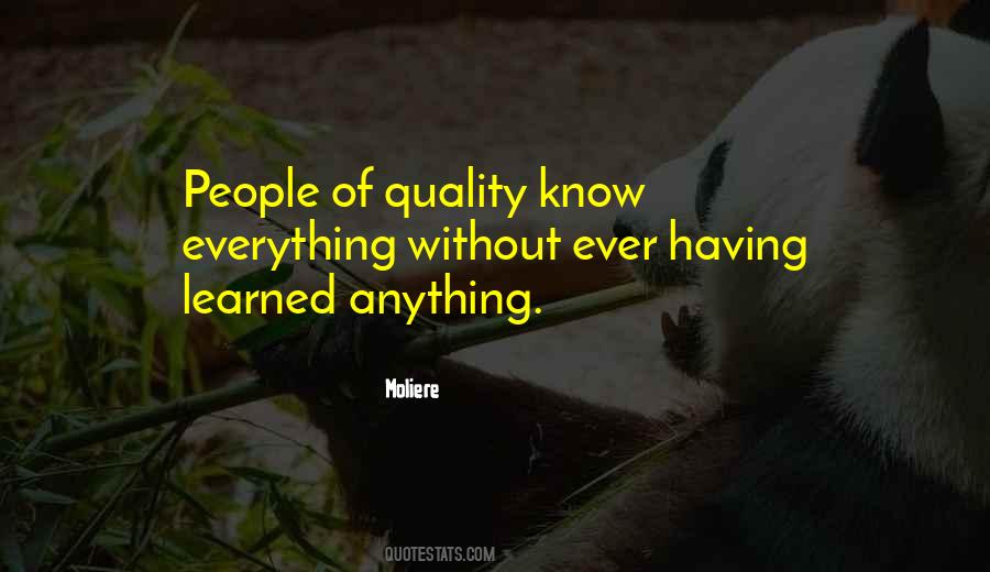 Everything People Know Quotes #62917