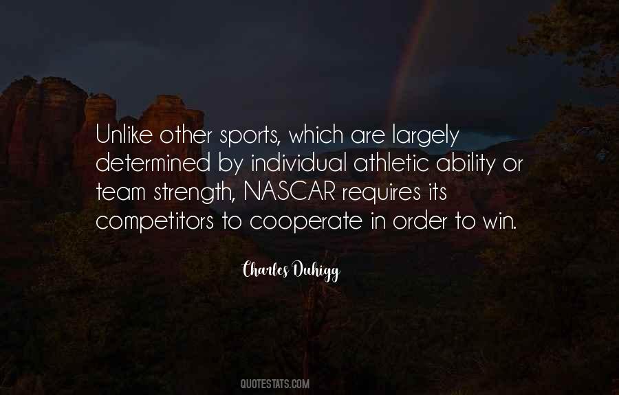 Strength Of The Team Quotes #1101311