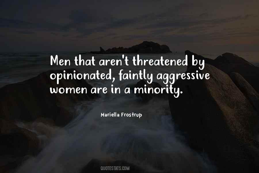Aggressive Women Quotes #1498975