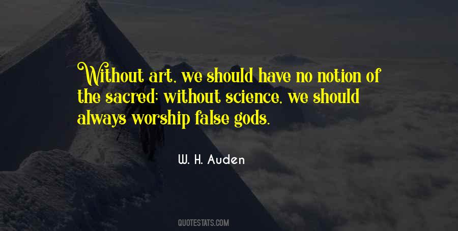 Quotes About False Gods #947394