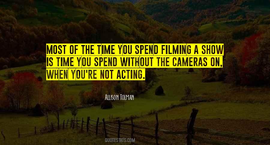 Quotes About Not Acting #1231035