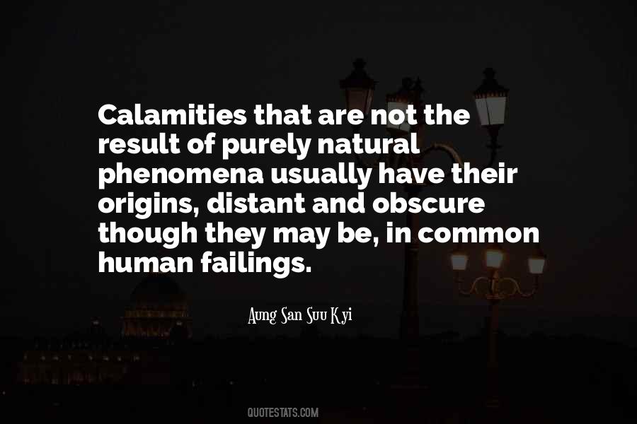 Quotes About Calamities #1215485