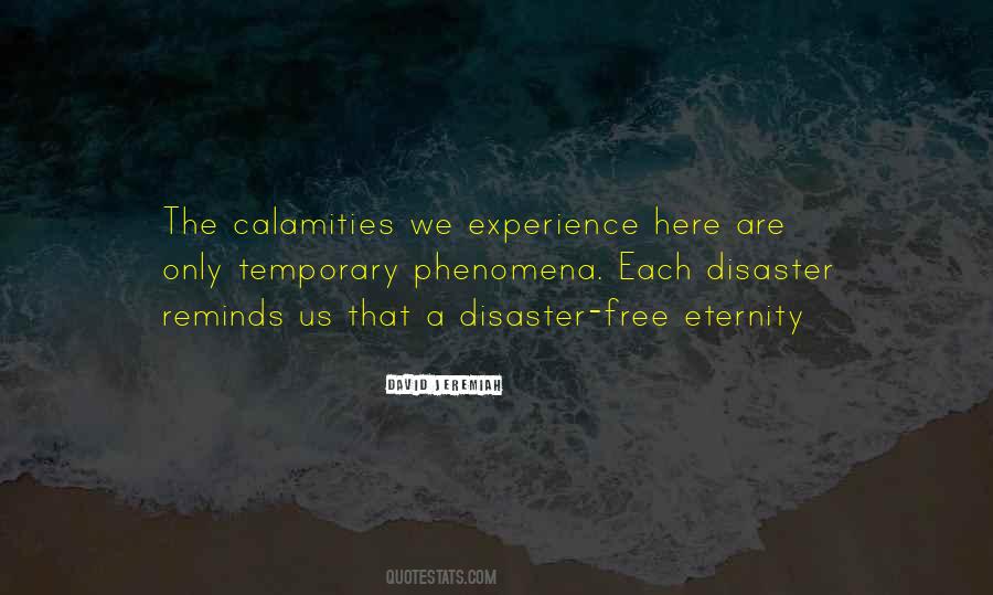 Quotes About Calamities #48302