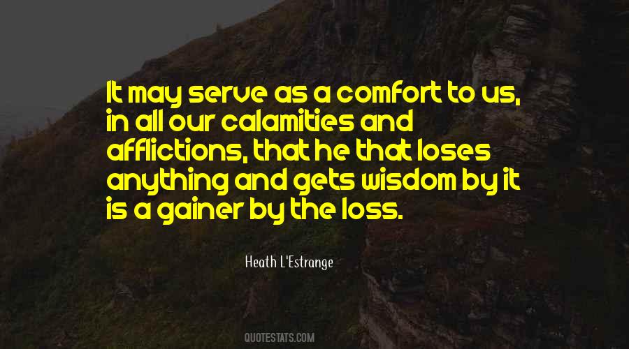 Quotes About Calamities #835880