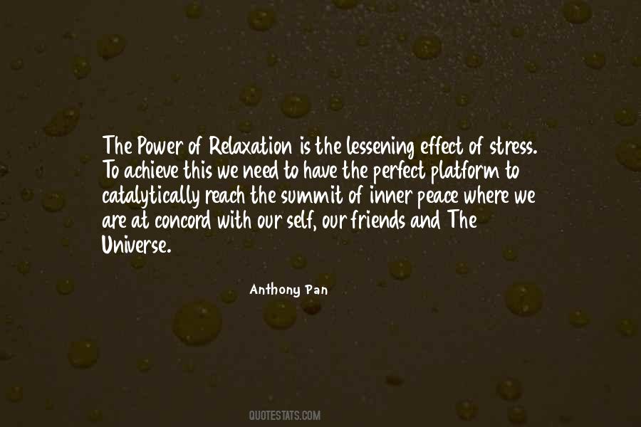 Quotes About Relaxation Peace #1298685